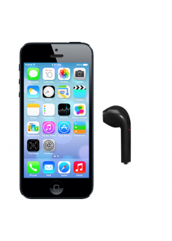 Buy 2 in 1 Bundle, Apple Iphone 5 16GB, Wireless Bluetooth Mini Single Earphone With Mic (HBQ-i7)